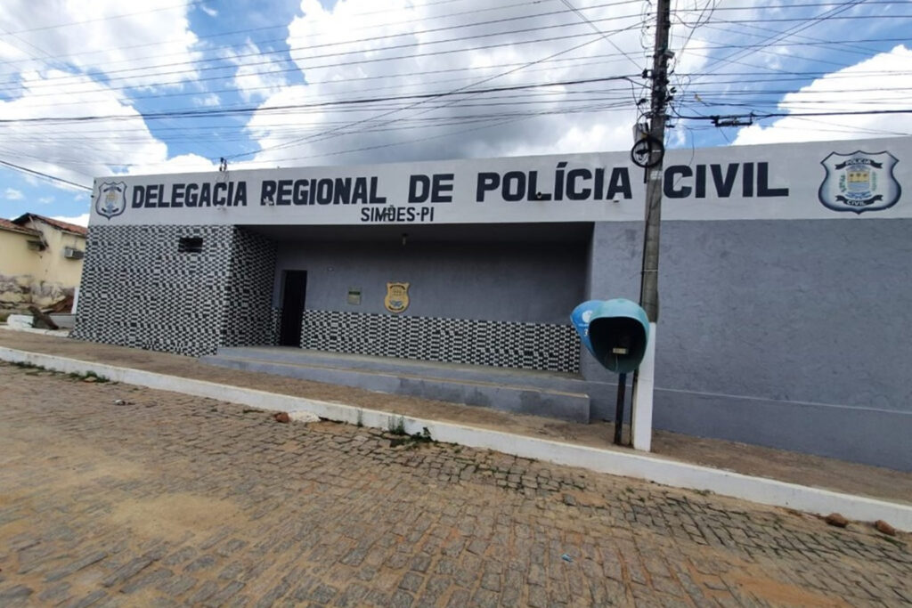 Delegacia de Polícia Civil em Simões-PI - Foto: Sertão Atual