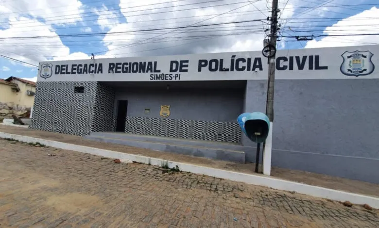 Delegacia de Polícia Civil em Simões-PI - Foto: Sertão Atual